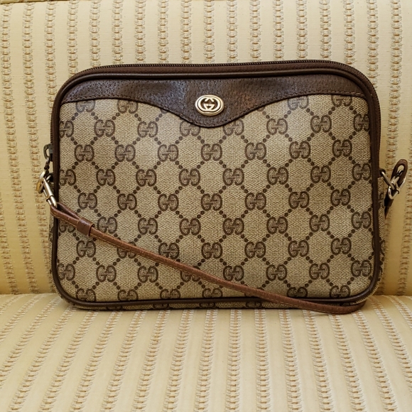 Gucci GG Web Supreme Logo Crossbody Bag